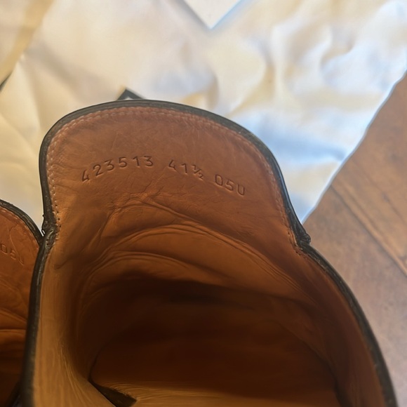 Gucci Princetown Slipper backless leather loafers - black size 41.5 (US 10) - Picture 6 of 13